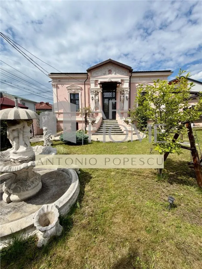 Casa 11 camere D+P,cu o arhitectura deosebita, ultracentral, Ploiesti. - foto 2