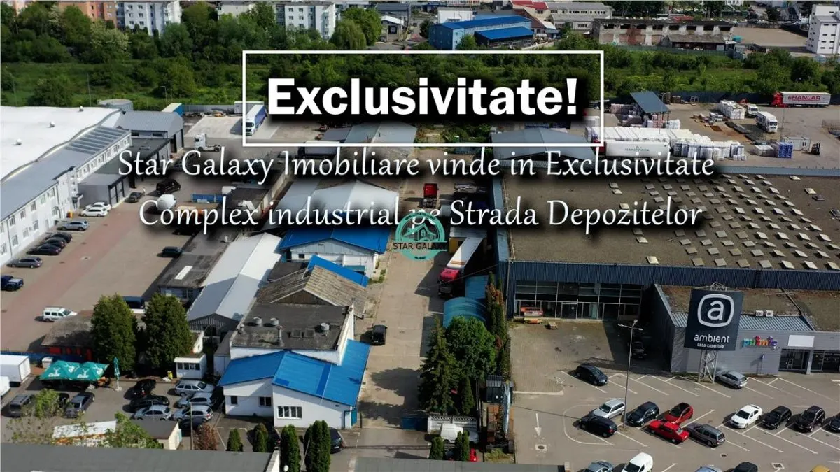 Vand hala cu suprafata de 1516 mp si teren generos de 5003 mp - foto 1