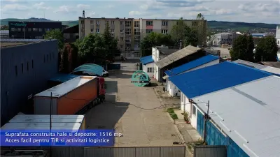 Vand hala cu suprafata de 1516 mp si teren generos de 5003 mp - foto 2