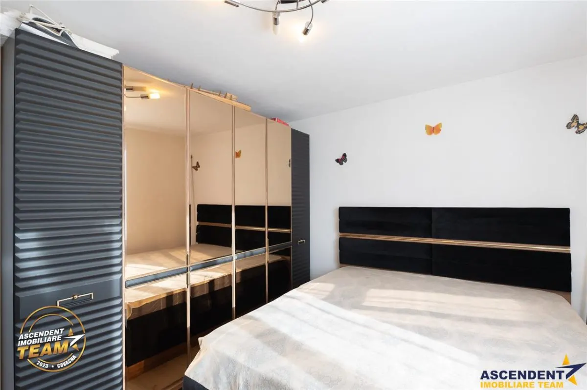 OFERTA REZERVATA! FILM & 3D ! Apartament 2 camere, echipat, balcon, areal cu atmosfera linistita,  Covasna. - foto 13