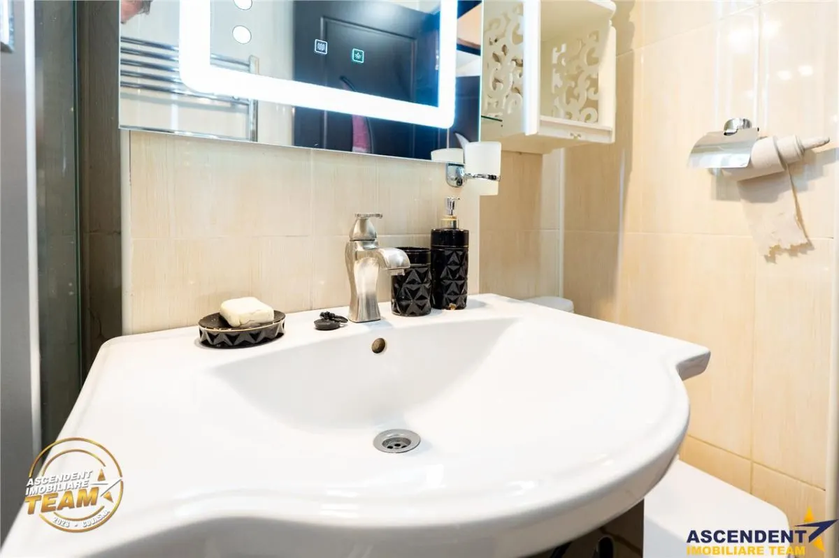 OFERTA REZERVATA! FILM & 3D ! Apartament 2 camere, echipat, balcon, areal cu atmosfera linistita,  Covasna. - foto 14