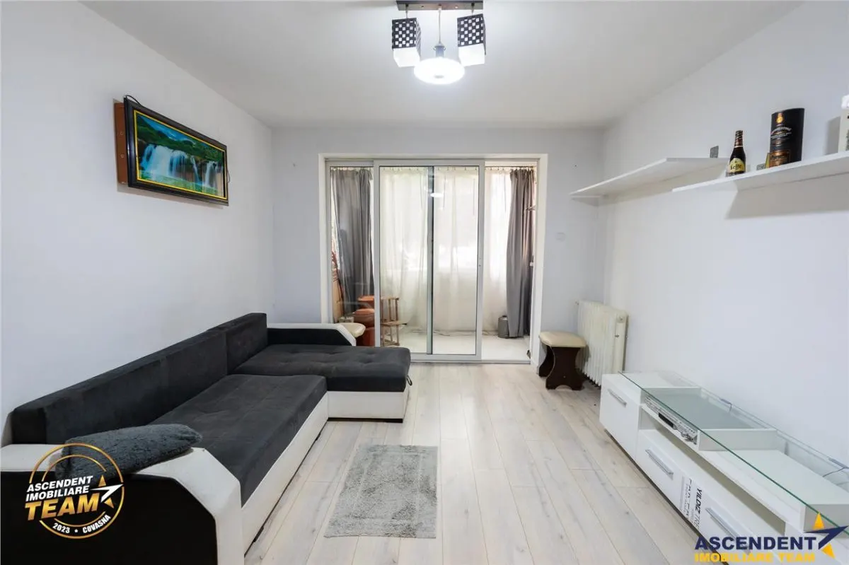 OFERTA REZERVATA! FILM & 3D ! Apartament 2 camere, echipat, balcon, areal cu atmosfera linistita,  Covasna. - foto 15