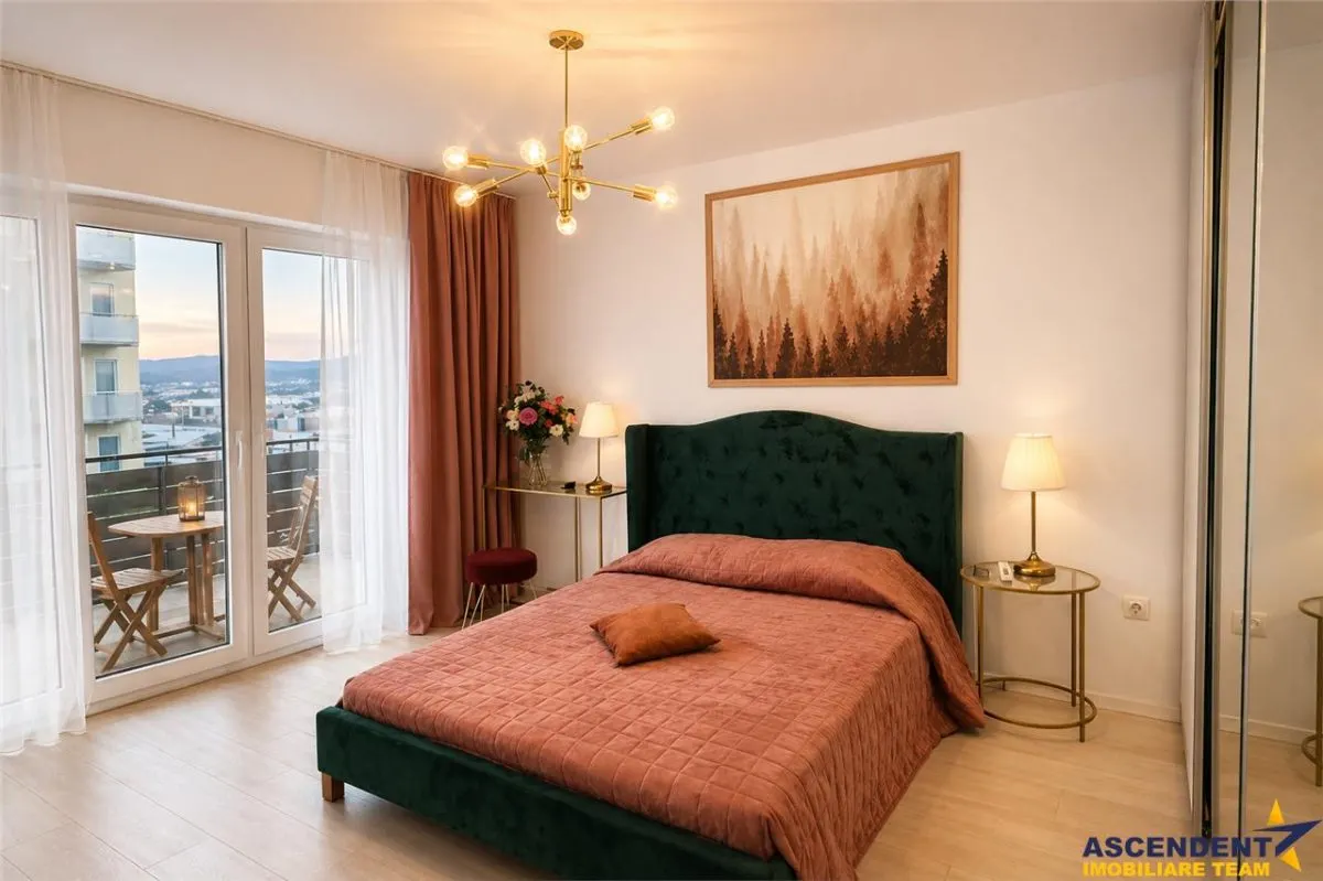 Garsoniera Premium,decomandata,terasa, boxa,parcare,gata de mutat,Avantgarden, Brasov - foto 8