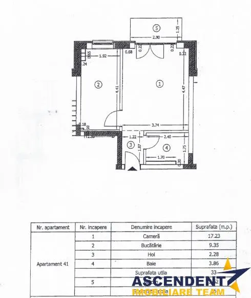 Garsoniera Premium,decomandata,terasa, boxa,parcare,gata de mutat,Avantgarden, Brasov - foto 10