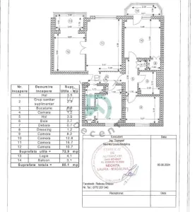 Apartament 4 camere, Tractorul, Brasov - foto 12