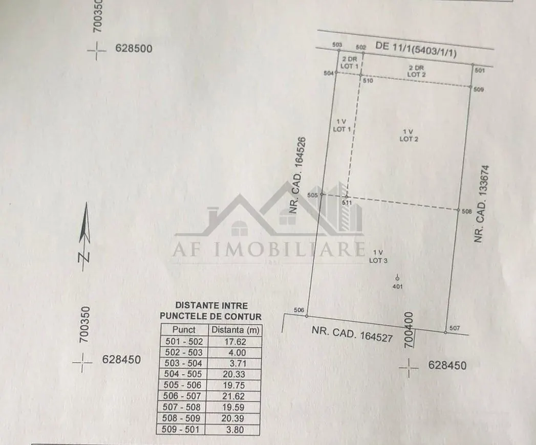 Bucium str Teascului lot 500mp intravilan  utilitati aproape - foto 4
