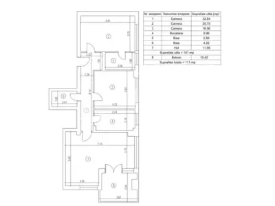 Apartament de inchiriat | Barbu Vacarescu | Piscina - foto 17
