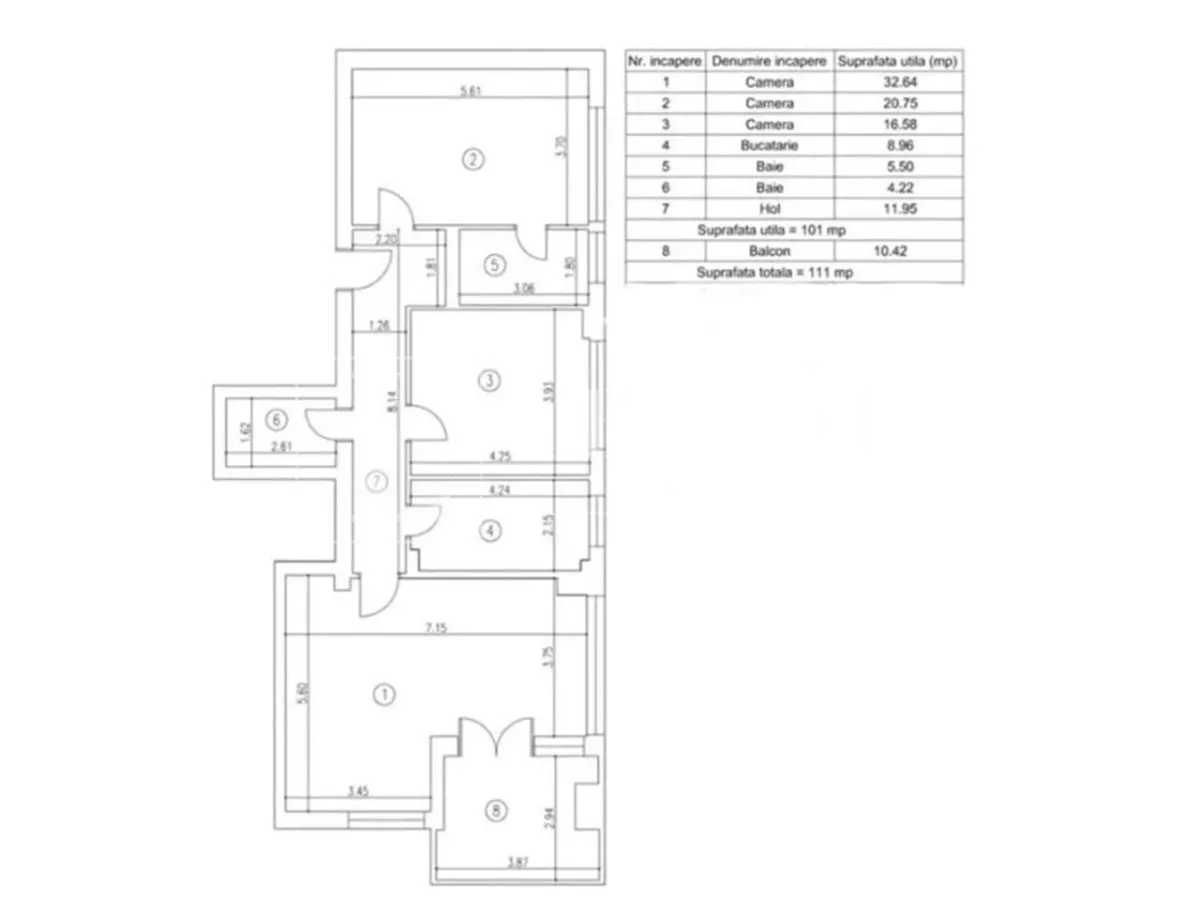 Apartament de inchiriat | Barbu Vacarescu | Piscina - foto 17