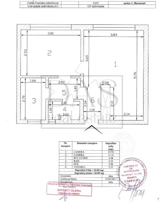 Apartament 2 camere | Sala Palatului | Ion Campineanu - foto 14