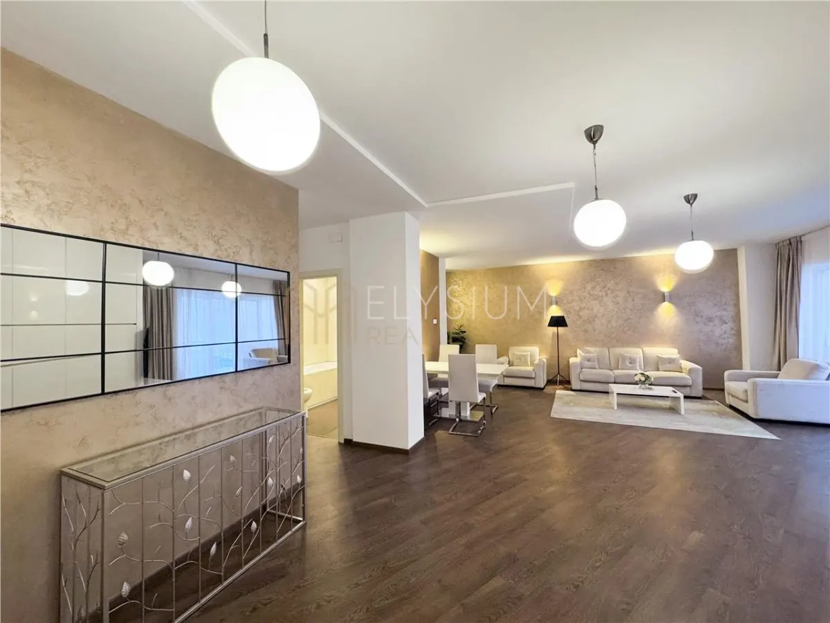 Apartament de inchiriat 3 camere Soseaua Nordului Herastrau - foto 5