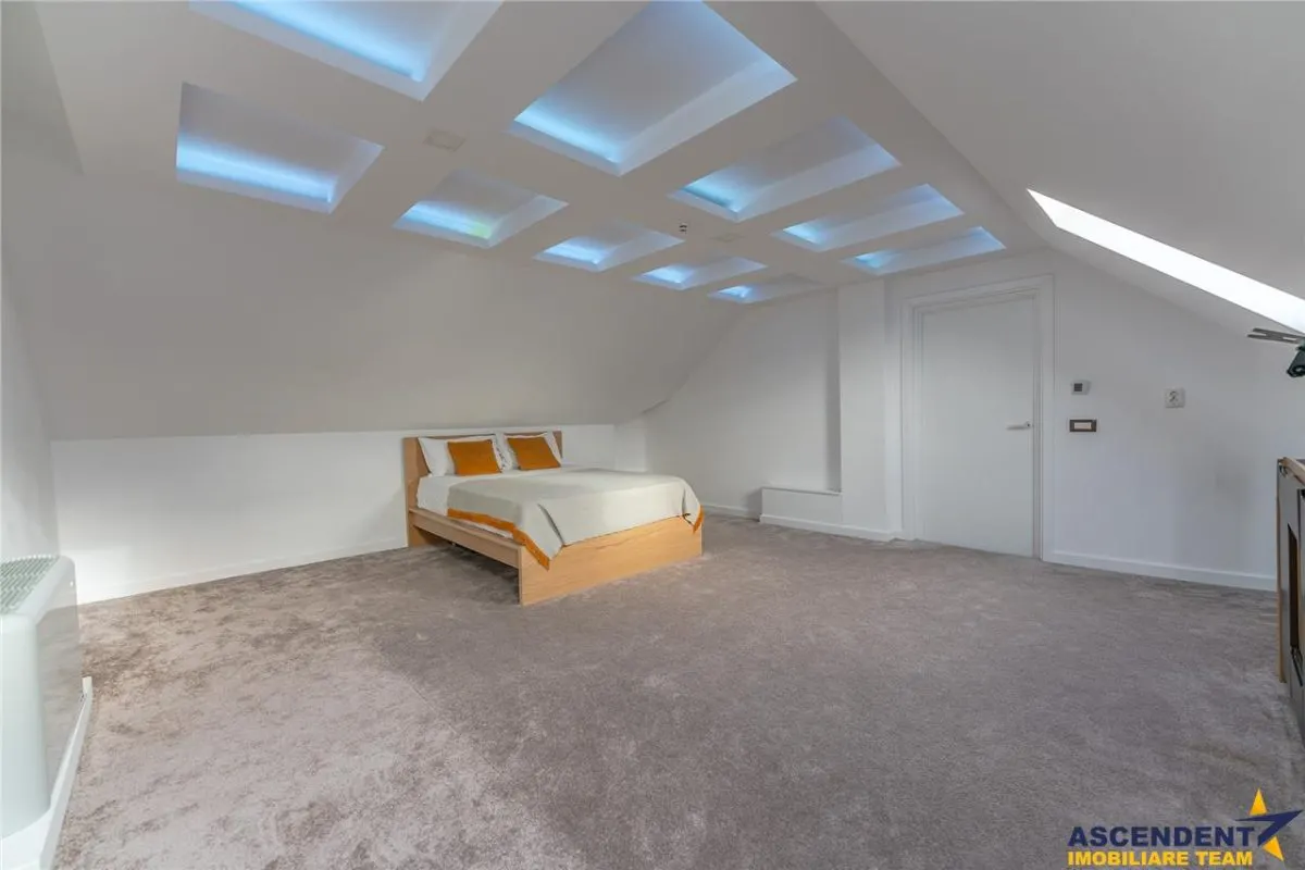 FILM& 3D! Vila high tech, cu semineu, jacuzzi, terasa, 7 camere cu baie proprie, Central, Brasov - foto 19