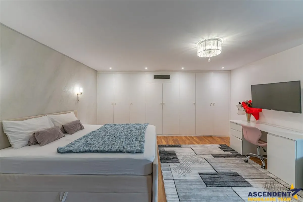 FILM& 3D! Vila high tech, cu semineu, jacuzzi, terasa, 7 camere cu baie proprie, Central, Brasov - foto 20