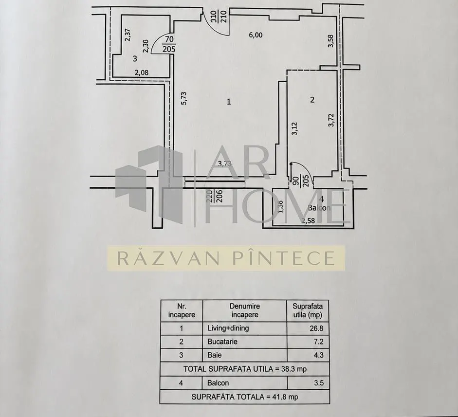 Garsoniera cu parcare, Mrs Gradinile Nord, Albert, Ploiesti - foto 4