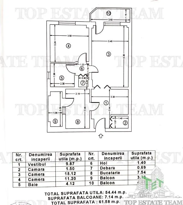 Apartament 2 camere, Cotroceni | Calea 13 Septembrie. Etaj 5/8 | Bloc 1985 vis a vis Marriott - foto 7