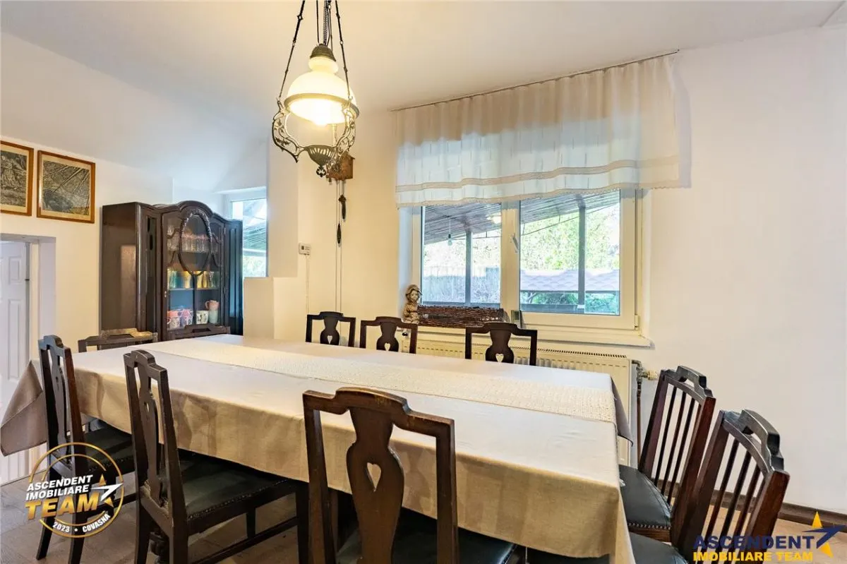 Casa familiala cu: teren 2.822 mp intravilan, sauna,  atelier, terasa, Central Capeni Baraolt - foto 15