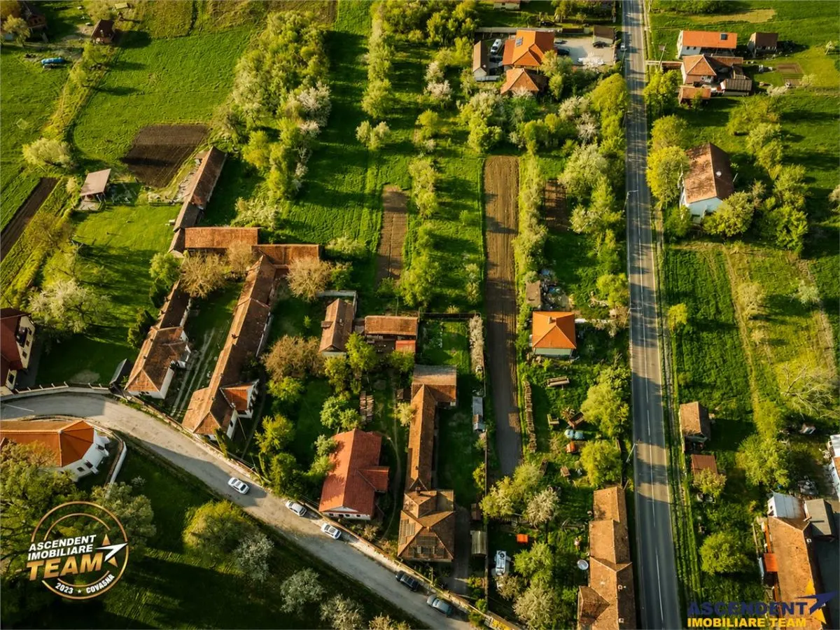 Casa familiala cu: teren 2.822 mp intravilan, sauna,  atelier, terasa, Central Capeni Baraolt - foto 16