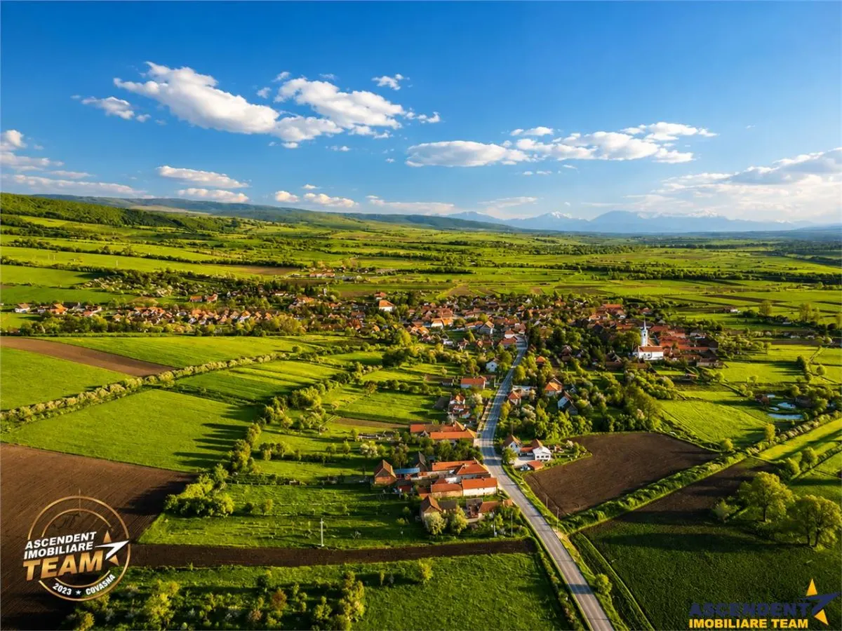 Casa familiala cu: teren 2.822 mp intravilan, sauna,  atelier, terasa, Central Capeni Baraolt - foto 22