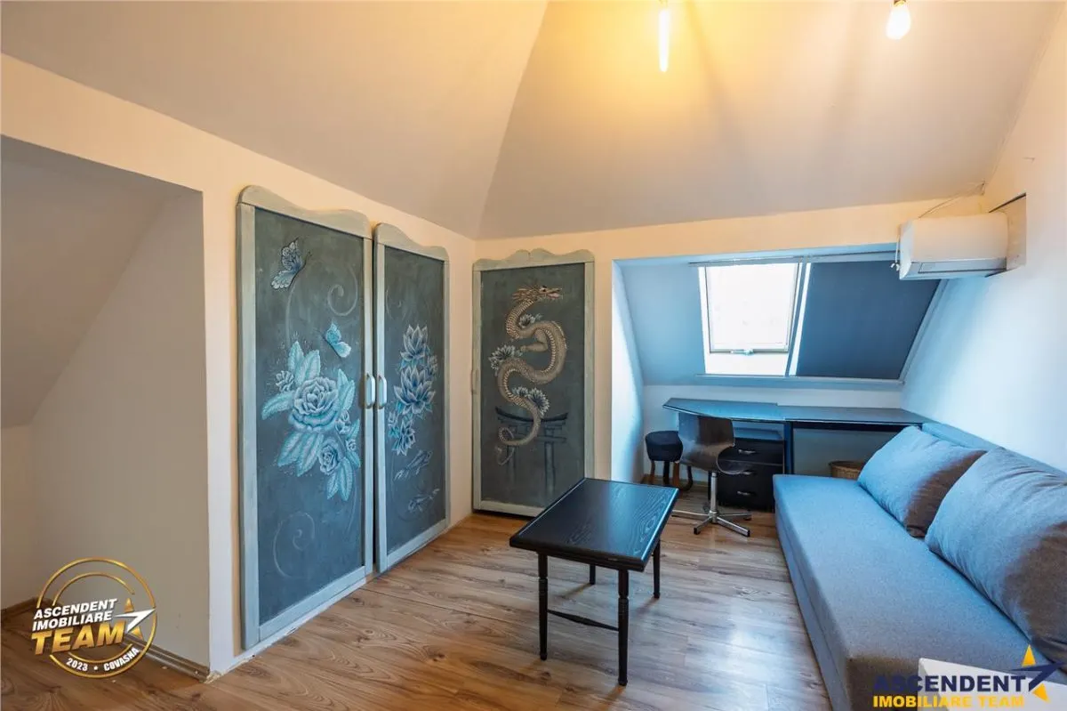 Casa familiala cu: teren 2.822 mp intravilan, sauna,  atelier, terasa, Central Capeni Baraolt - foto 25