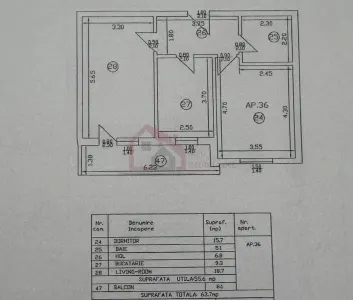 Apartament 2 camere FUNDENI-DOBROIESTI - foto 11