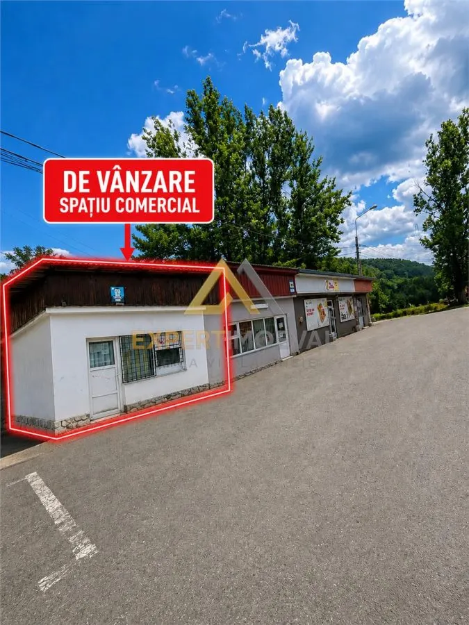 Spatiu comercial cu vad foarte bun la doar 29.900 euro in centrul Ferneziului - foto 1