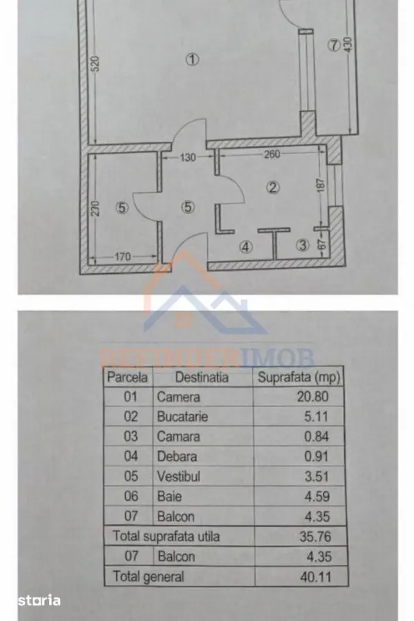 Vanzare Garsoniera Dristor 40mp - foto 5