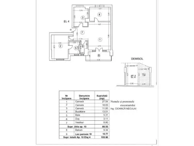 Apartament cu 3 camere | Floreasca | Complet mobilat | Parcare subterana - foto 9