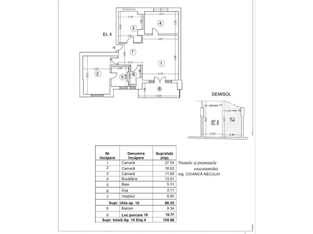 Apartament cu 3 camere | Floreasca | Complet mobilat | Parcare subterana - foto 9