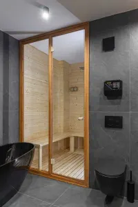 Penthouse exclusivist cu sauna - de inchiriat in Baia Mare - foto 7