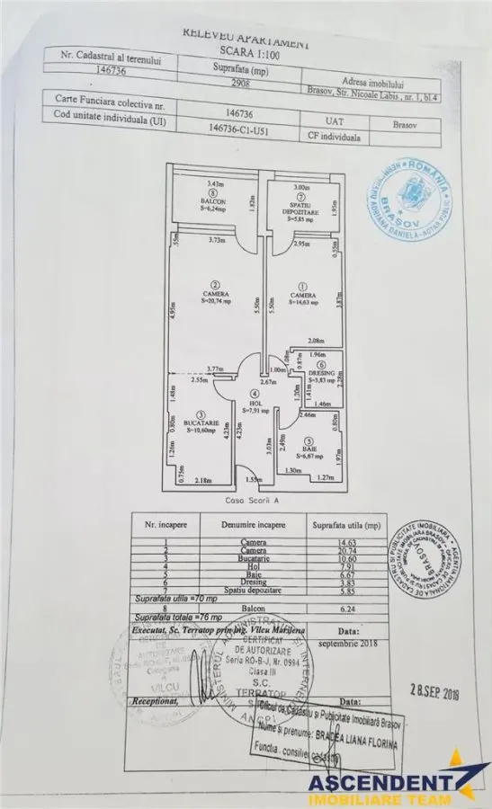 Cu orizont catre munti, decomandat, accesorizat, parcare, Isaran, Coresi, Tractorul, Brasov - foto 7