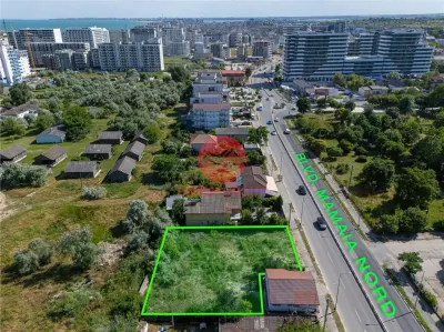 Teren de Vanzare 1000 mp la Bulevard - Mamaia Nord - foto 10