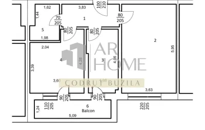 Apartament 2 camere, parcare, in Ploiesti, zona Nord/MRS Gradinile - foto 8