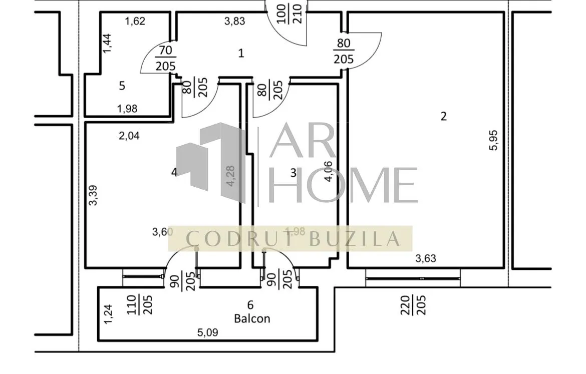 Apartament 2 camere, parcare, in Ploiesti, zona Nord/MRS Gradinile - foto 8