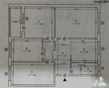 Apartament modern cu 4 camere plus boxa, cu SU de 75mp, parter/4, zona OZANA, la 10 , 15 minute pietonal de statia de metrou 1 Dec 1918. - foto 18