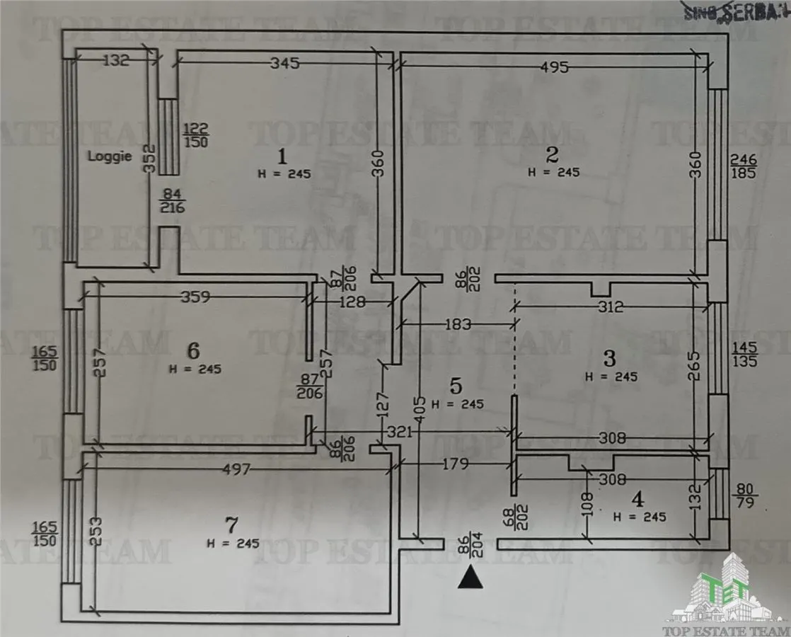 Apartament modern cu 4 camere plus boxa, cu SU de 75mp, parter/4, zona OZANA, la 10 , 15 minute pietonal de statia de metrou 1 Dec 1918. - foto 18