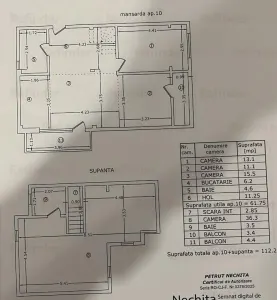 Vanzare duplex | Popesti Leordeni | 112 mp | bloc 2010 | mobilat si utilat | - foto 15