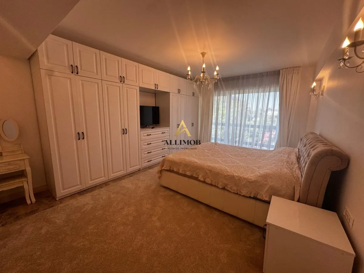 Apartament Exclusiv  4 Camere | 147 mp Utili | Straulesti | Mobilat si  Utilat Luxury | 2.100 â‚¬/luna - foto 16