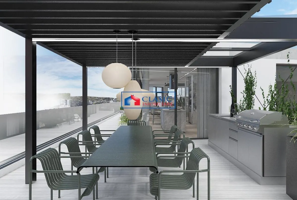Vanzare apartament 4 camere tip Penthouse zona Piata Cipariu Centru, Cluj-Napoca - foto 7