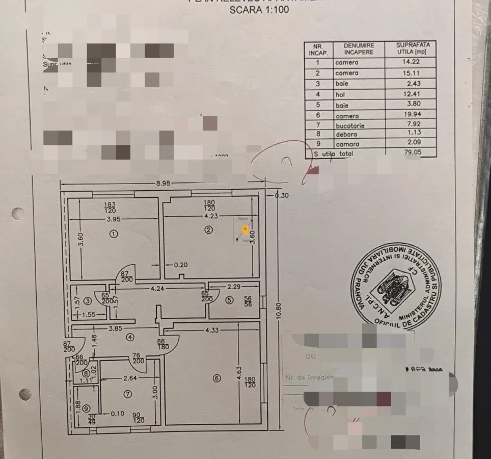 Apartament 3 camere zona Cantacuzino - foto 1