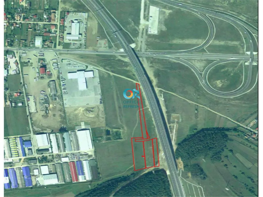 Teren industrial de vanzare (15.127 mp) Gilau - foto 1