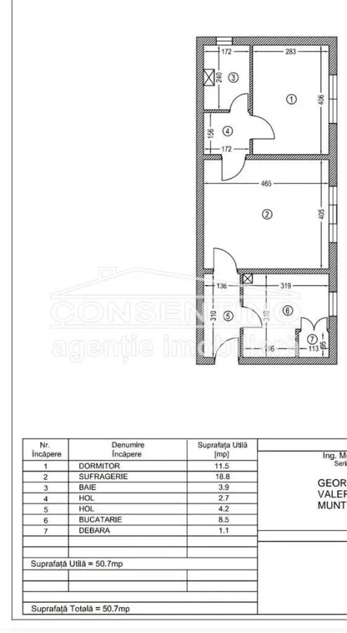 2 camere in Dorob I , liber , parter inalt - foto 4