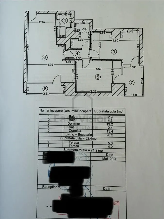 Apartament 3 Camere | Langa One Lake District | Bloc 2020 | Sector 2 - foto 11