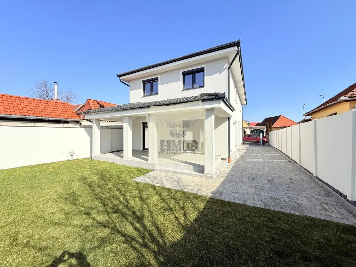Casa moderna la cheie 4 camere 3 bai si 644 mp teren Selimbar - foto 3