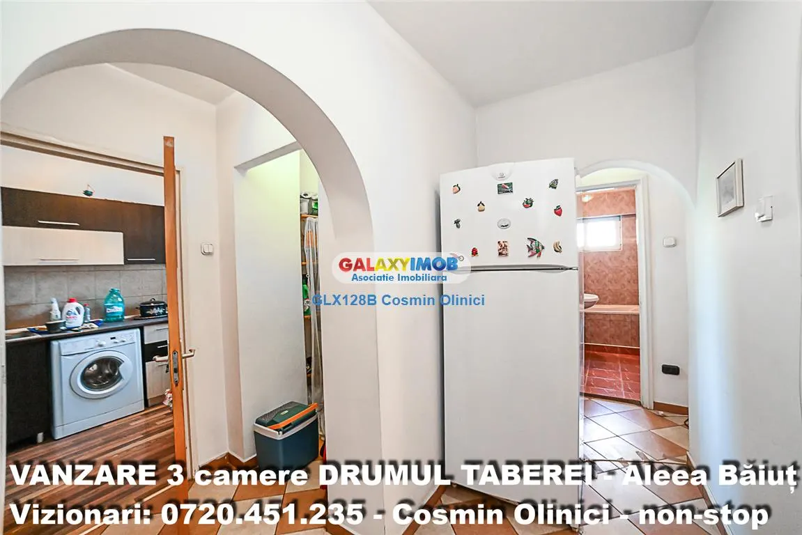 Vanzare Apartament 3 camere dec. Drumul Taberei, Aleea Baiut - foto 14