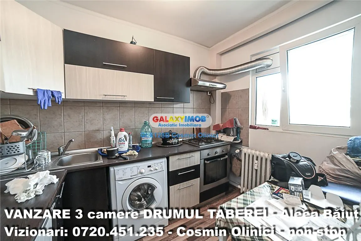 Vanzare Apartament 3 camere dec. Drumul Taberei, Aleea Baiut - foto 8