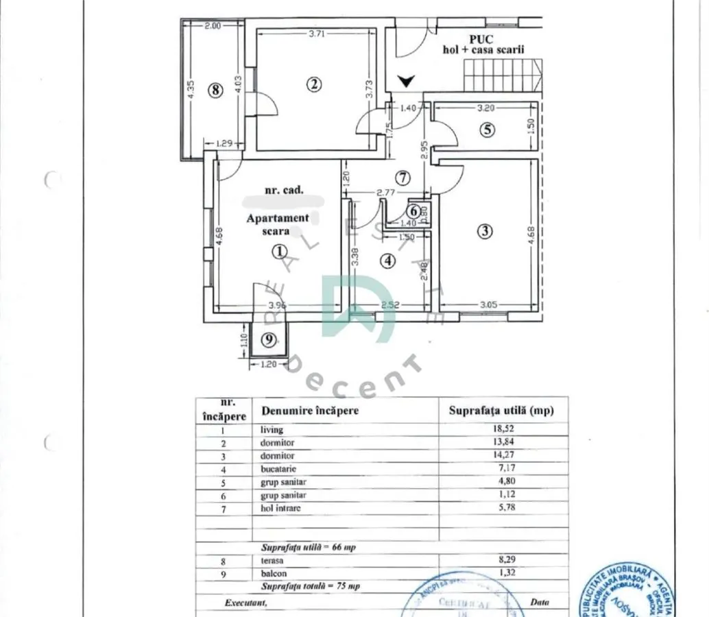 Apartament 3 camere , mobilat, parcare, Tractorul, Brasov - foto 6