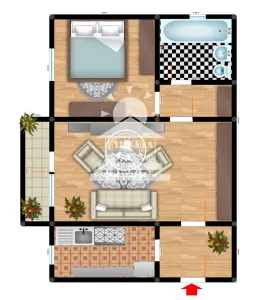 Apartament 2 camere de vanzare zona Dacia  Iasi - Iasi
