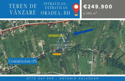 Teren intravilan, de vanzare - Oradea, Bihor - Oradea