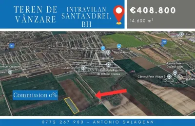 Teren intravilan de vanzare, in Santandrei. - Santandrei