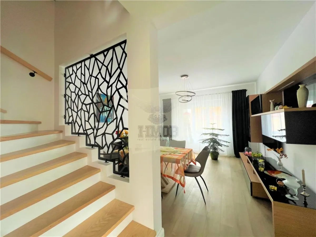 Casa individuala moderna complet utilata cu 4 camere 2 bai garaj - foto 15