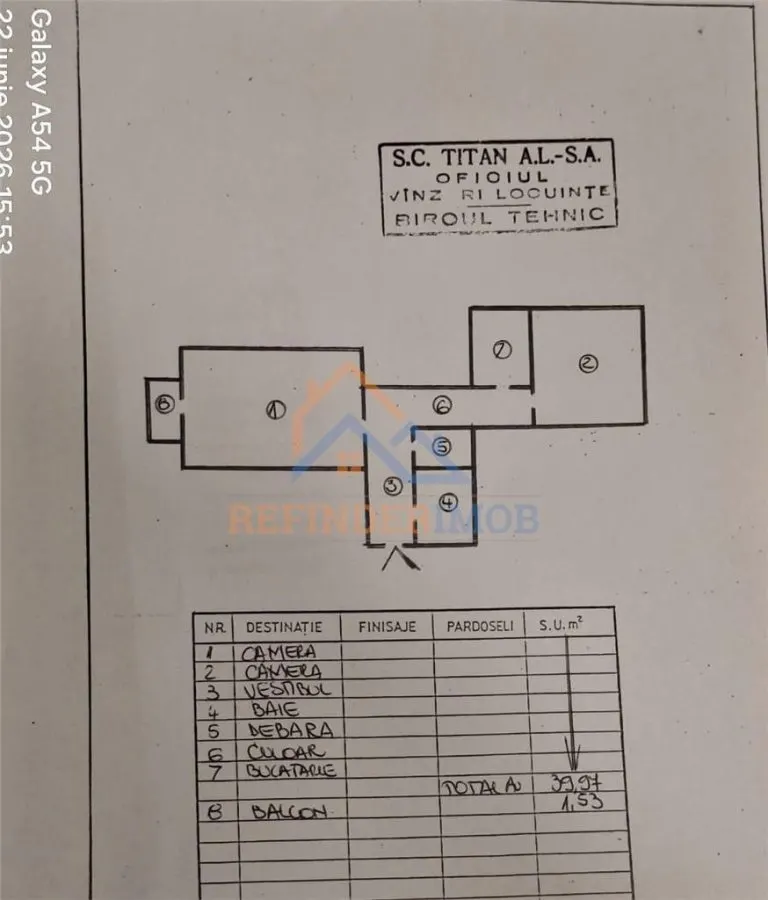 Vanzare 2 camere Trapezului 42 mp - foto 12